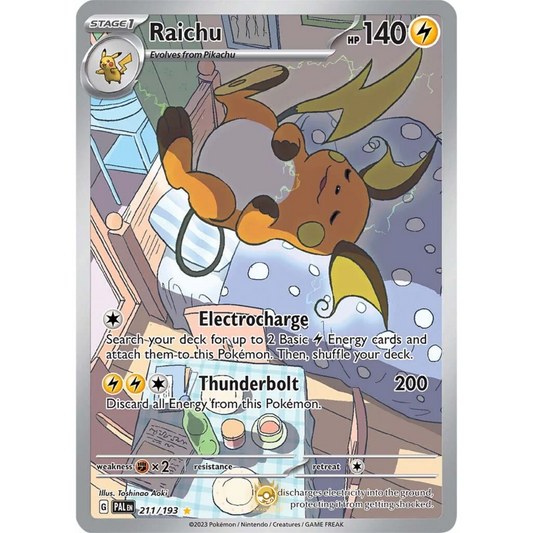 [ENG] SV02 Paldea Evolved: 211/193 Raichu IR (Foil)