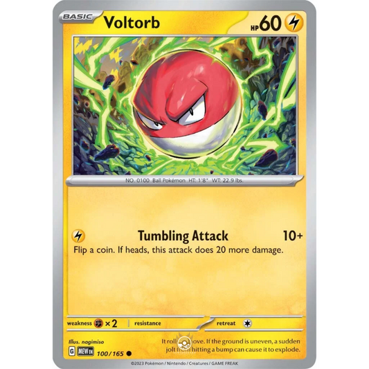 [ENG]	SV3.5	151:	100/165	Voltorb		C	(Non-Foil)