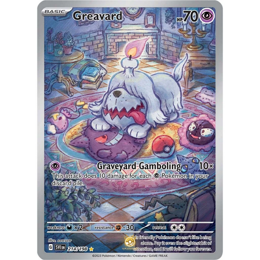 [ENG] SV01 Scarlet Violet Base Set: 214/198 Greavard IR (Foil)