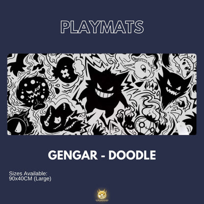 Playmats Keyboard Mouse Pad (Pokemon / One Piece)