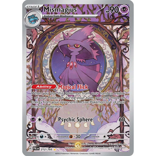 [ENG] SV02 Paldea Evolved: 212/193 Mismagius IR (Foil)