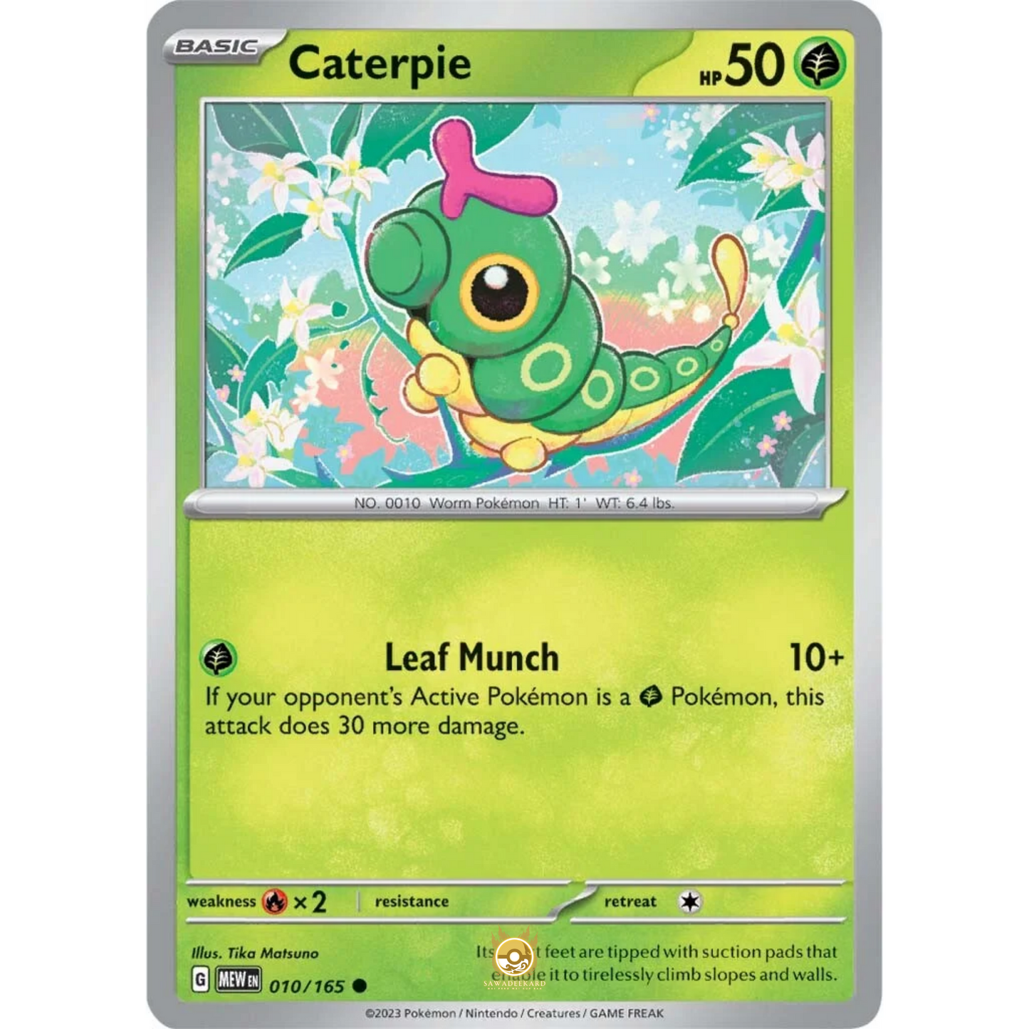 [ENG]	SV3.5	151:	010/165	Caterpie	C	(Non-Foil)