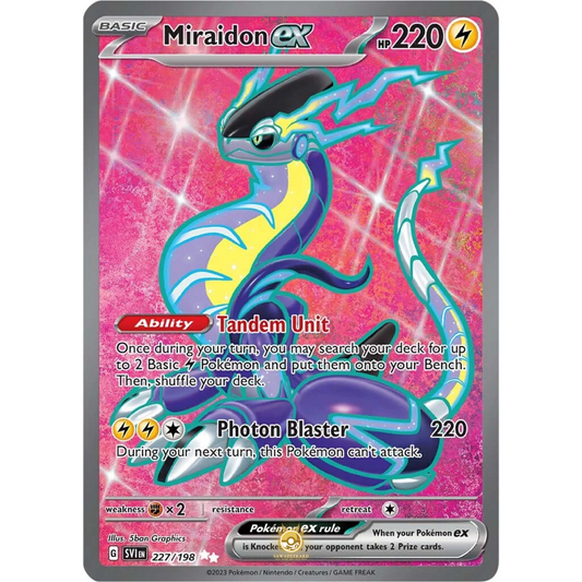 [ENG] SV01 Scarlet Violet Base Set: 227/198 Miraidon EX SR (Foil)