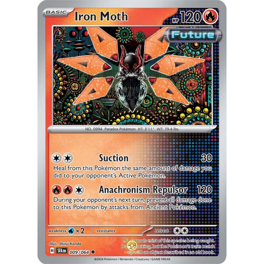 [ENG] Pokemon SV6.5 Shrouded Fable: 009/064 Iron Moth [Fire] [U - Uncommon] (Non-foil)
