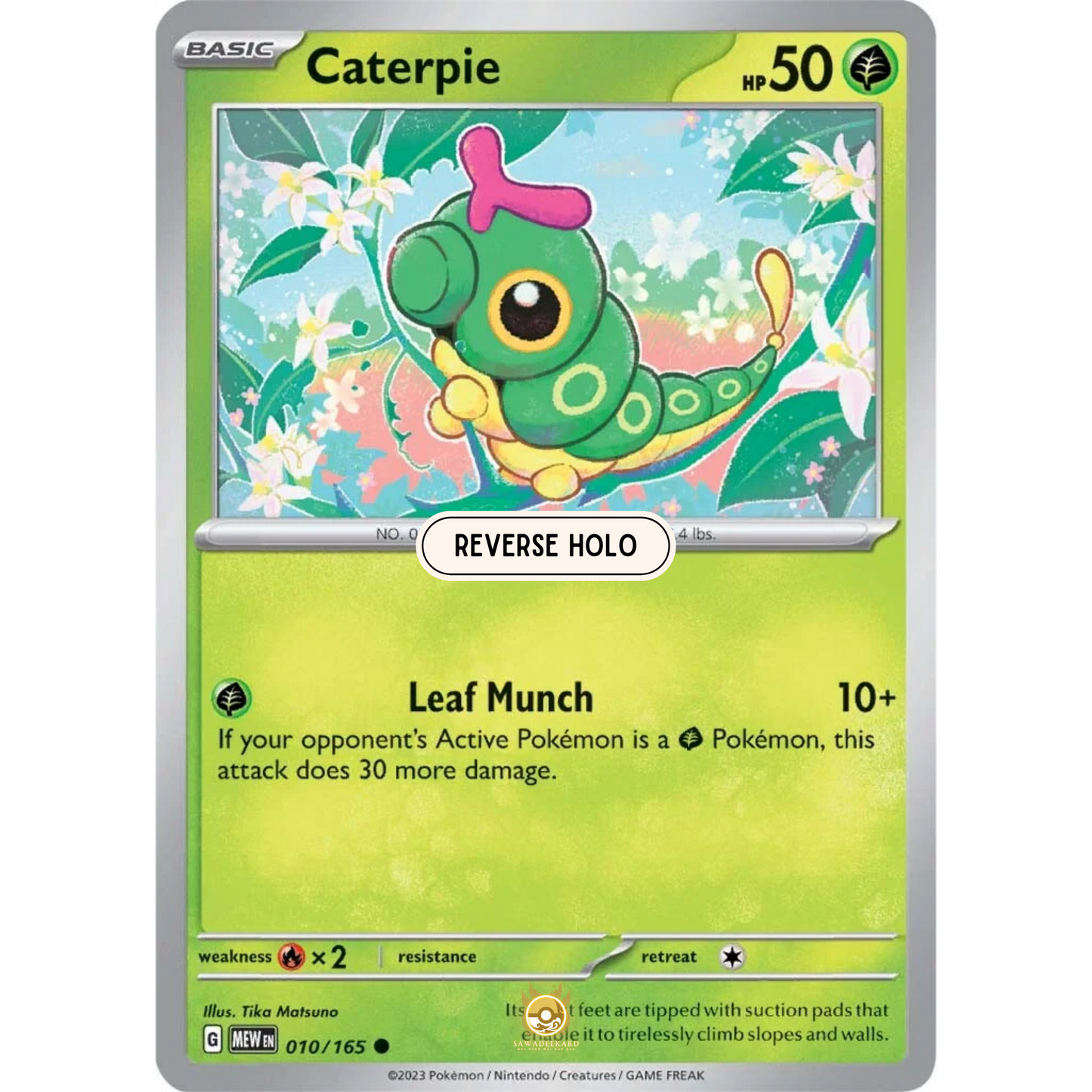 [ENG]	SV3.5	151:	010/165	Caterpie	C	(Reverse Holo)