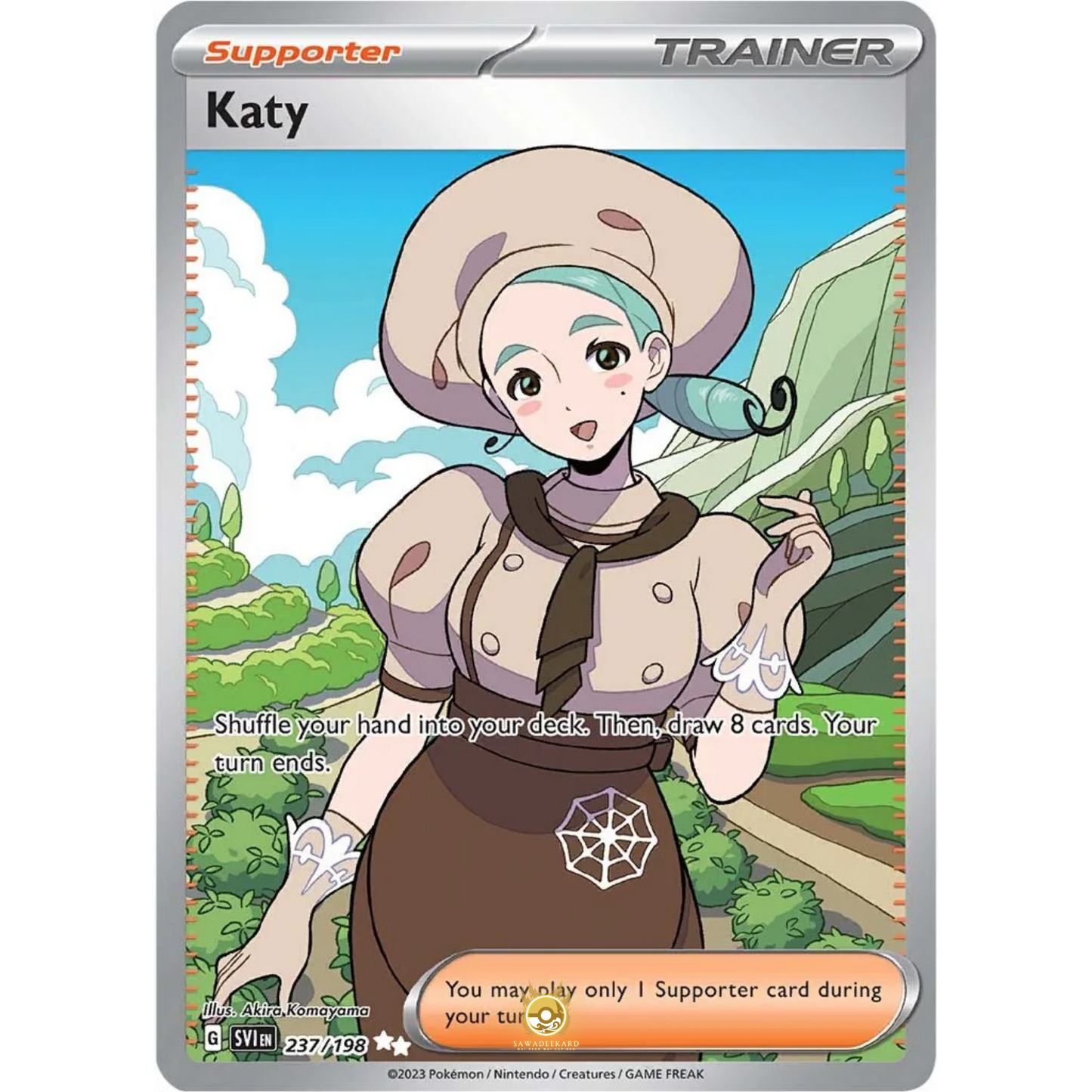 [ENG] SV01 Scarlet Violet Base Set: 237/198 Katy SR (Foil)