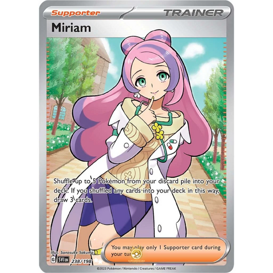 [ENG] SV01 Scarlet Violet Base Set: 238/198 Miriam SR (Foil)