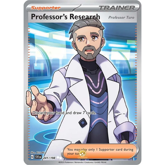 [ENG] SV01 Scarlet Violet Base Set: 241/198 Professor’s Research SR (Foil)