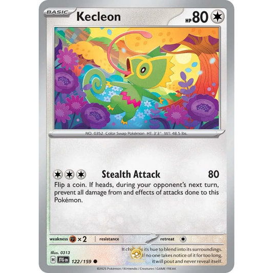 [ENG] Pokemon SV09 Journey Together: 122/159 Kecleon [Colorless] [C - Common] (Non-foil)