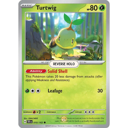 [ENG]	SV05	Temporal Forces:	010/162	Turtwig	[Grass]	[C - Common]	(Reverse Holo)