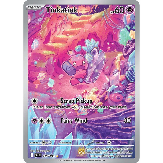 [ENG] SV02 Paldea Evolved: 216/193 Tinkatink IR (Foil)