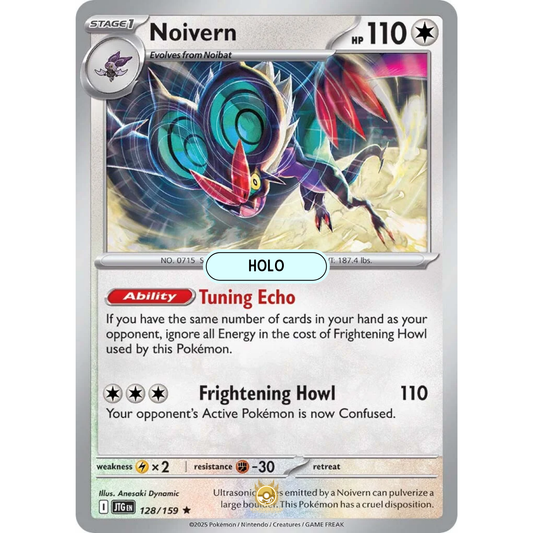 [ENG] Pokemon SV09 Journey Together: 128/159 Noivern [Colorless] [R - Rare] (Foil)