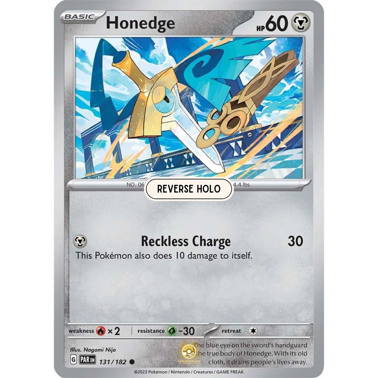 [ENG]	SV04	Paradox Rift:	131/182	Honedge	C	(Reverse Holo)