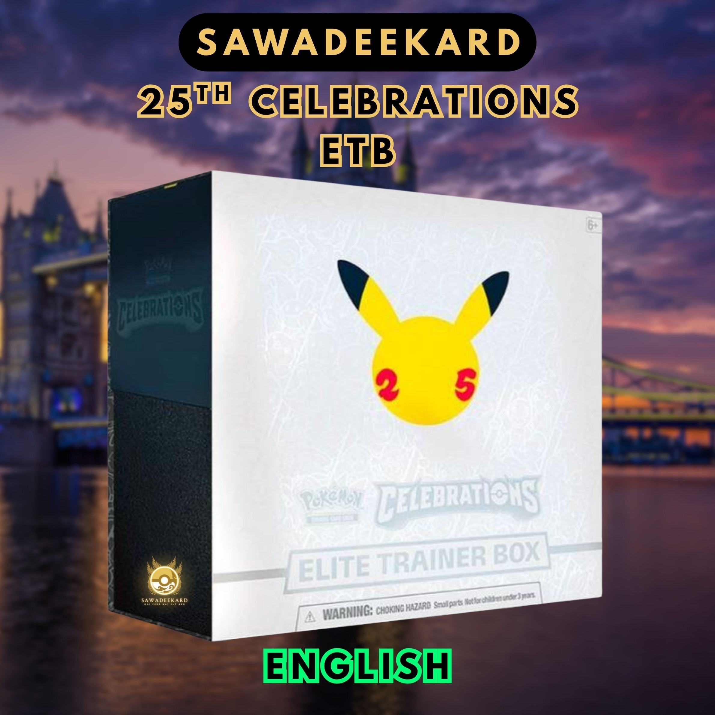 25th Celebrations Elite Trainer Box Pokémon TCG | 10 Celebrations