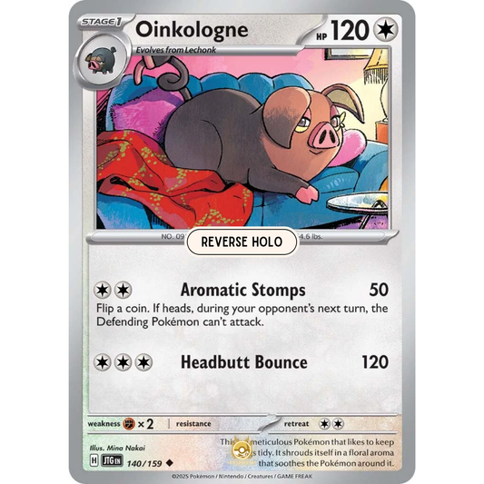 [ENG] Pokemon SV09 Journey Together: 140/159 Oinkologne [Colorless] [U - Uncommon] (Reverse Holo)