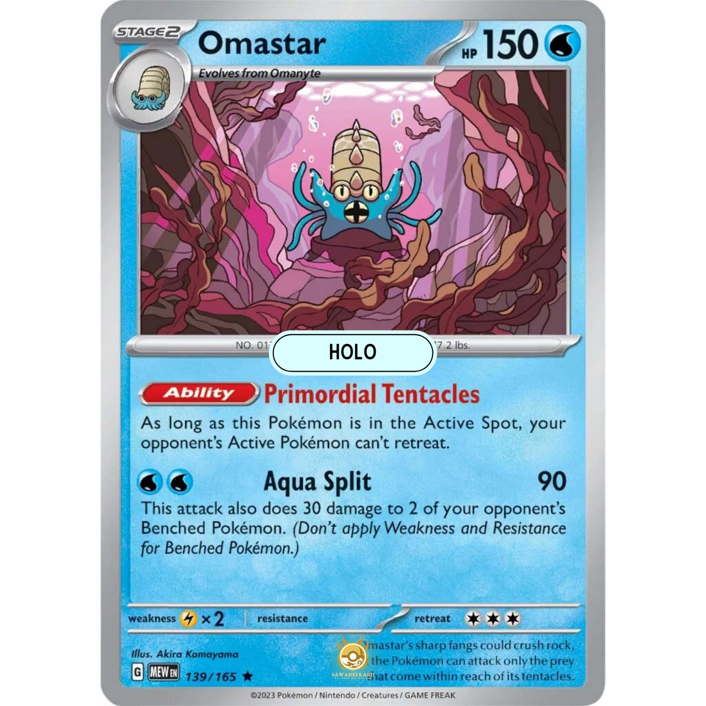 [ENG]	SV3.5	151:	139/165	Omastar	R	(Foil)