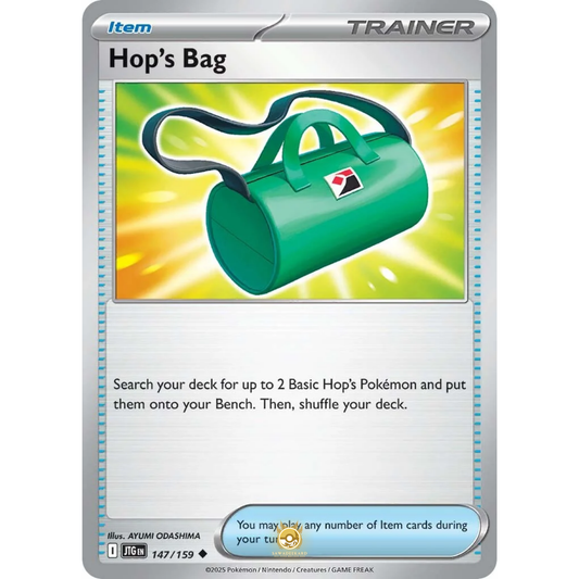 [ENG] Pokemon SV09 Journey Together: 147/159 Hop's Bag [Item] [U - Uncommon] (Non-foil)