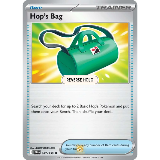 [ENG] Pokemon SV09 Journey Together: 147/159 Hop's Bag [Item] [U - Uncommon] (Reverse Holo)