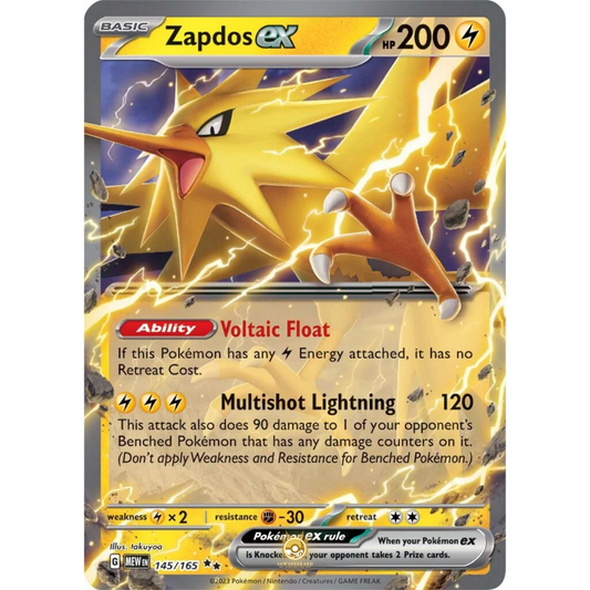 [ENG]	SV3.5	151:	145/165	Zapdos EX	RR	(Foil)