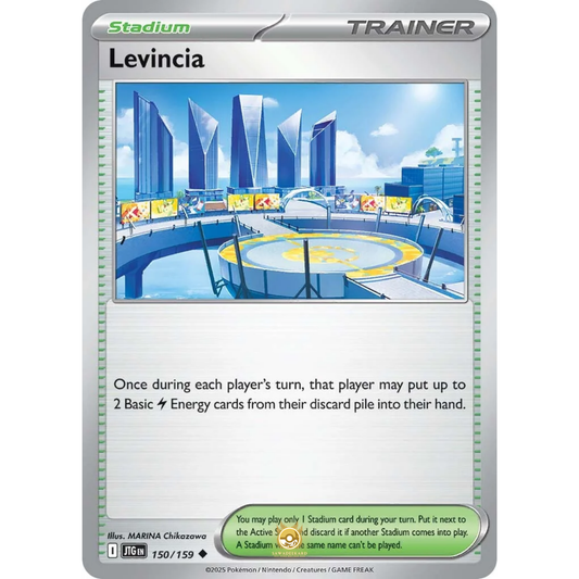 [ENG] Pokemon SV09 Journey Together: 150/159 Levincia [Stadium] [U - Uncommon] (Non-foil)
