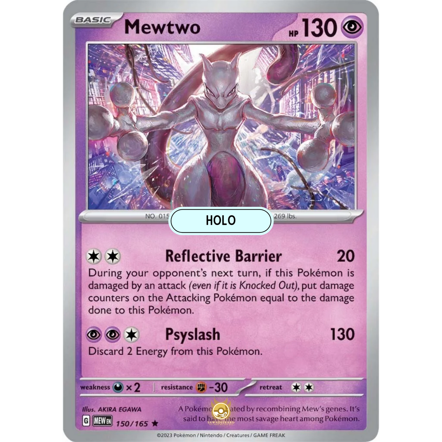 [ENG]	SV3.5	151:	150/165	Mewtwo	R	(Foil)