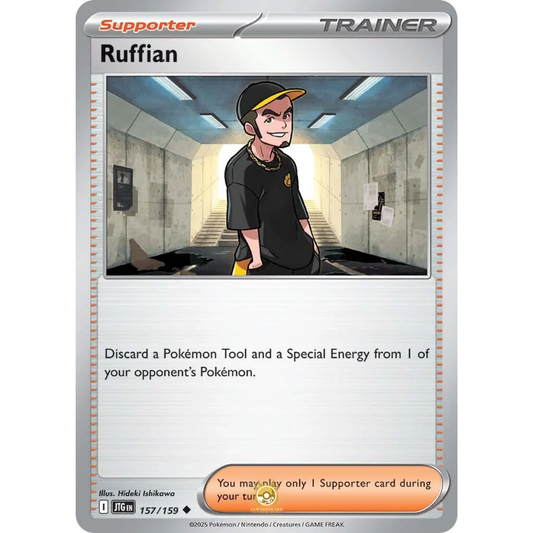 [ENG] Pokemon SV09 Journey Together: 157/159 Ruffian [Support] [U - Uncommon] (Non-foil)