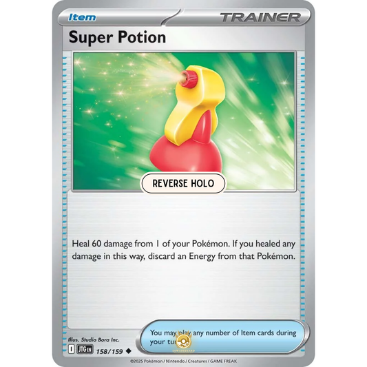 [ENG] Pokemon SV09 Journey Together: 158/159 Super Potion [Item] [U - Uncommon] (Reverse Holo)