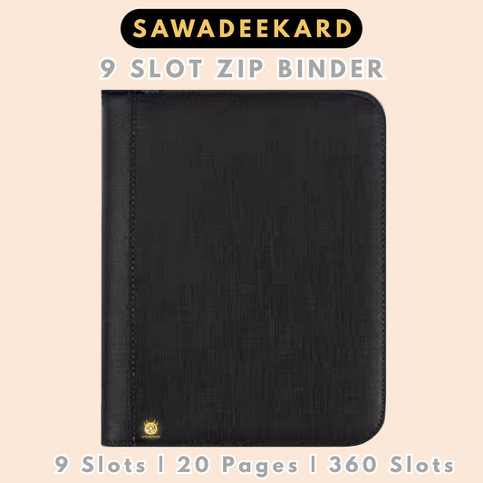 Binder with Zipper (9 Slots) - 360 Slots