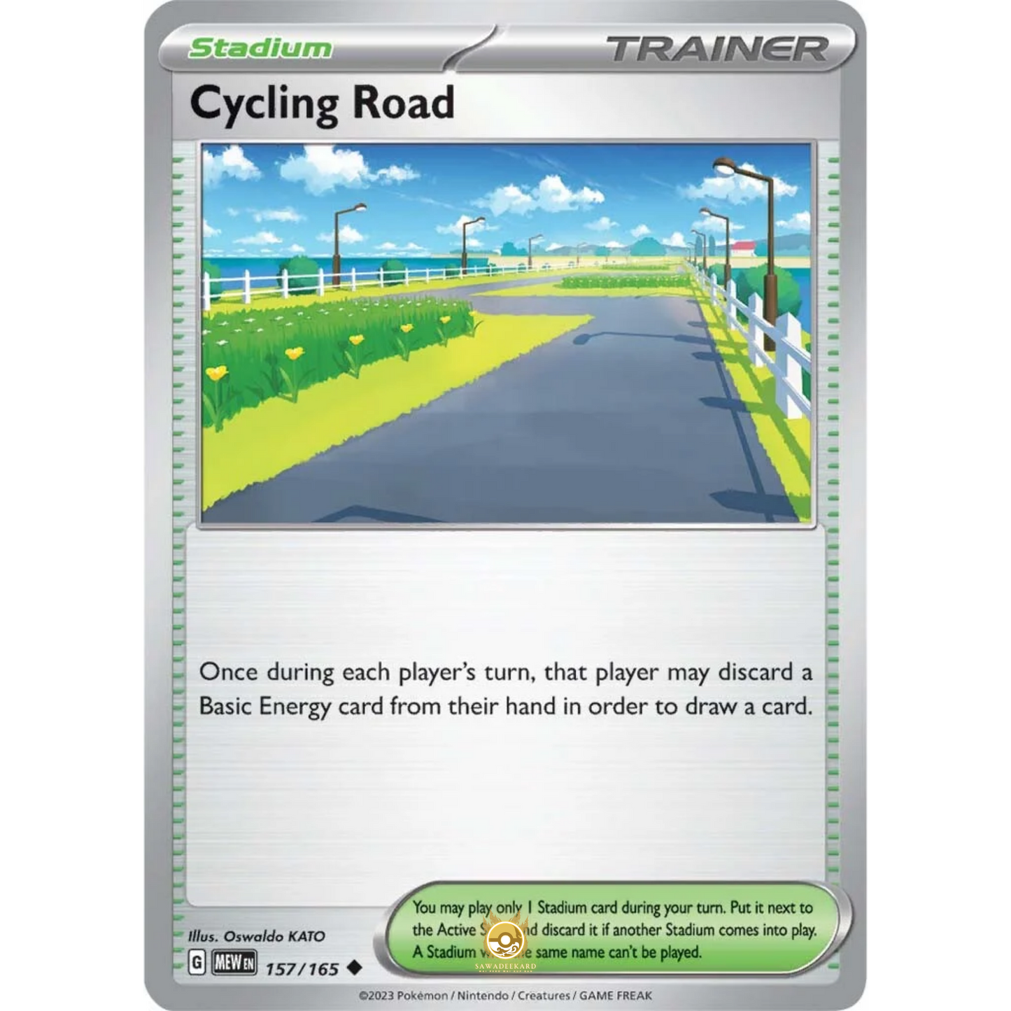 [ENG]	SV3.5	151:	157/165	Cycling Road	U	(Non-Foil)