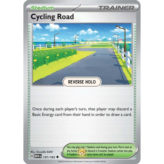 [ENG]	SV3.5	151:	157/165	Cycling Road	U	(Reverse Holo)