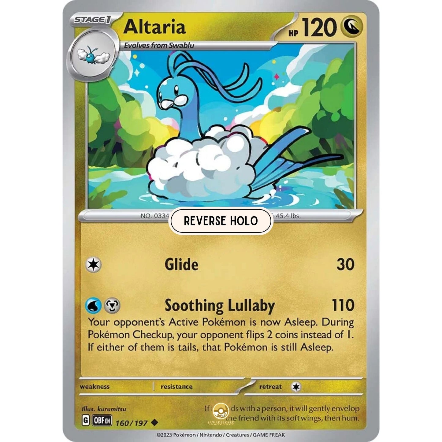 [ENG]	SV03	Obsidian Flames:	160/197	Altaria	U	(Reverse Holo)