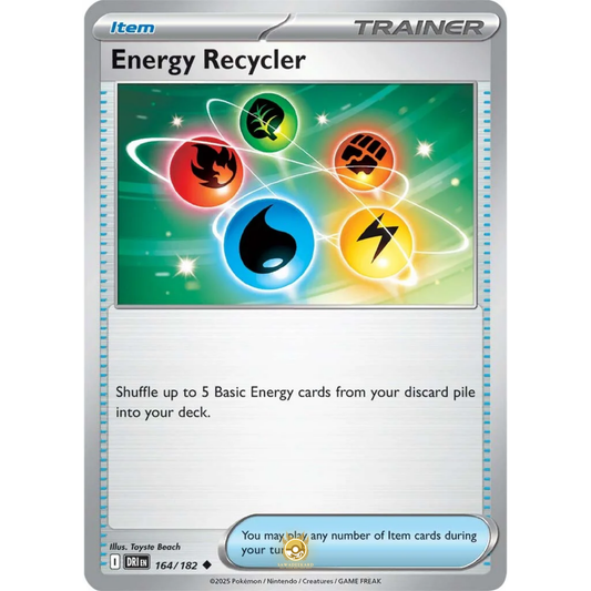 [ENG] Pokemon SV10 Destined Rivals: 164/182 Energy Recycler [Item] [U - Uncommon] (Non-foil)