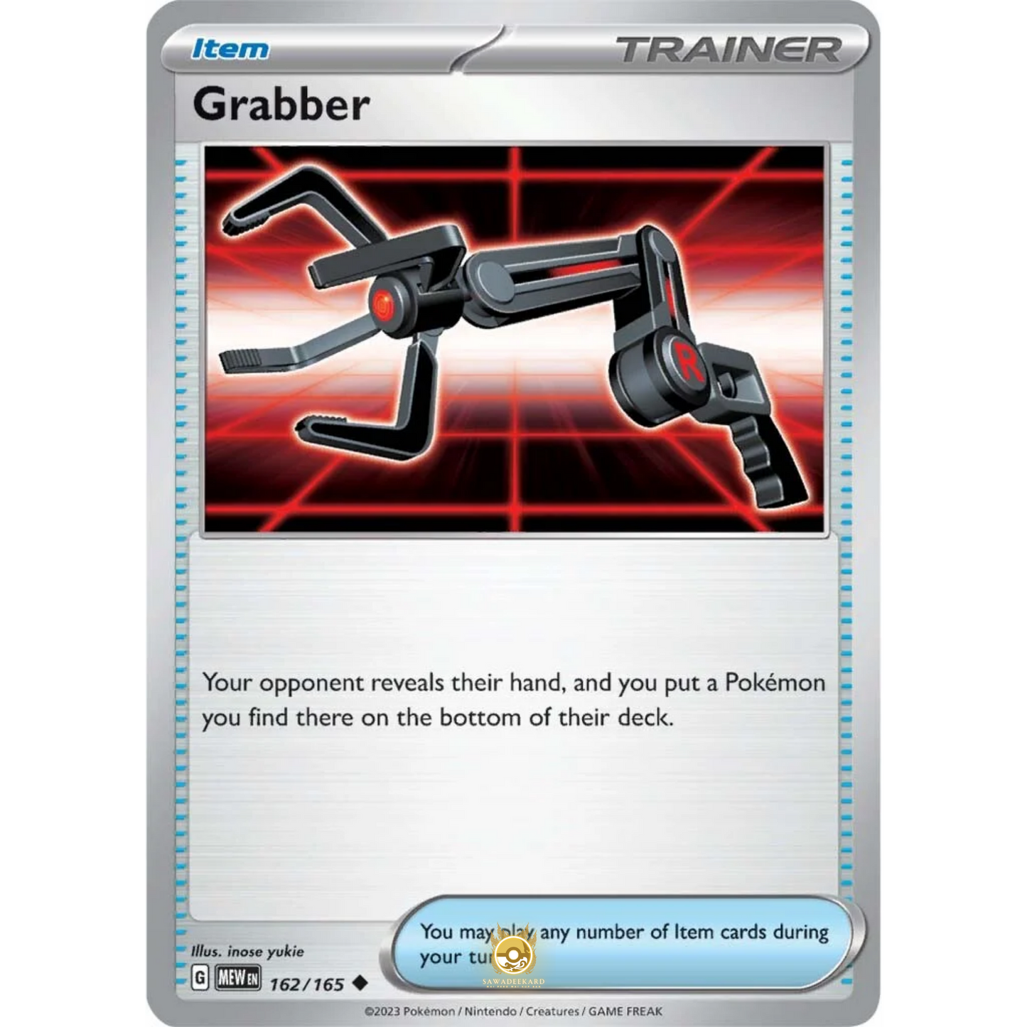 [ENG]	SV3.5	151:	162/165	Grabber	U	(Non-Foil)