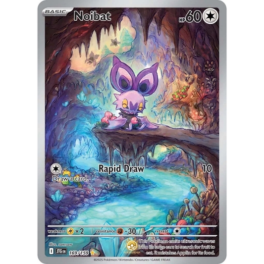 [ENG] Pokemon SV09 Journey Together: 169/159 Noibat [Colorless] [IR - Illustration Rare] (Foil)