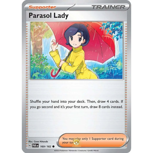 [ENG]	SV04	Paradox Rift:	169/182	Parasol Lady	U	(Non-Foil)