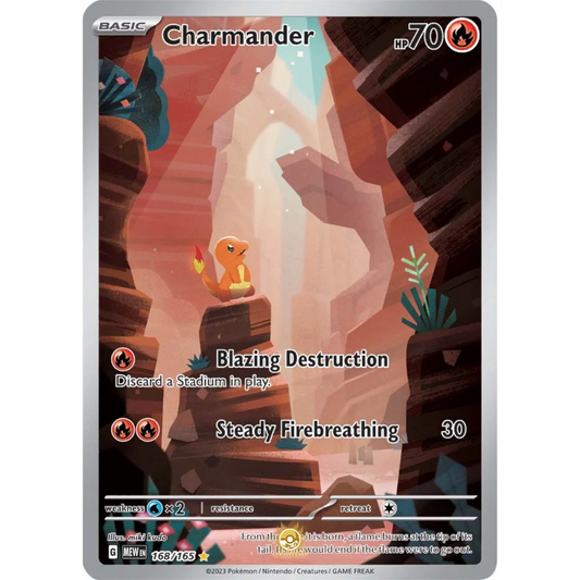 [ENG]	SV3.5	151:	168/165	Charmander	IR	(Foil)