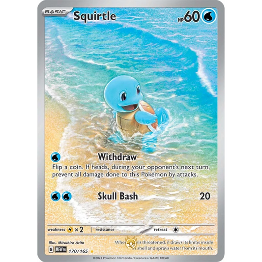 [ENG]	SV3.5	151:	170/165	Squirtle	IR	(Foil)