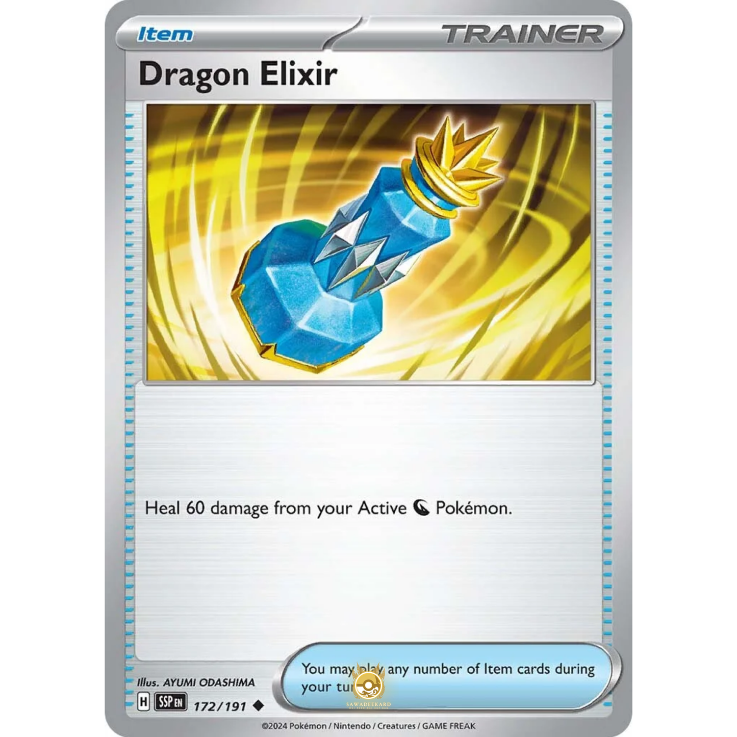 [ENG] Pokemon SV08 Surging Sparks: 172/191 Dragon Elixir [Item] [U - Uncommon] (Non-foil)