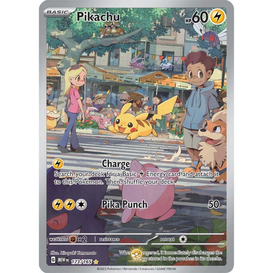 [ENG]	SV3.5	151:	173/165	Pikachu	IR	(Foil)