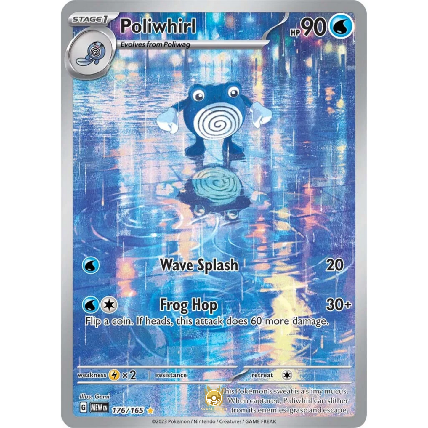 [ENG]	SV3.5	151:	176/165	Poliwhirl	IR	(Foil)