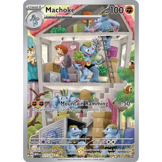 [ENG]	SV3.5	151:	177/165	Machoke	IR	(Foil)