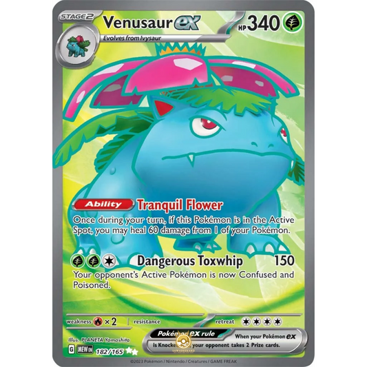 [ENG]	SV3.5	151:	182/165	Venusaur EX	SR	(Foil)