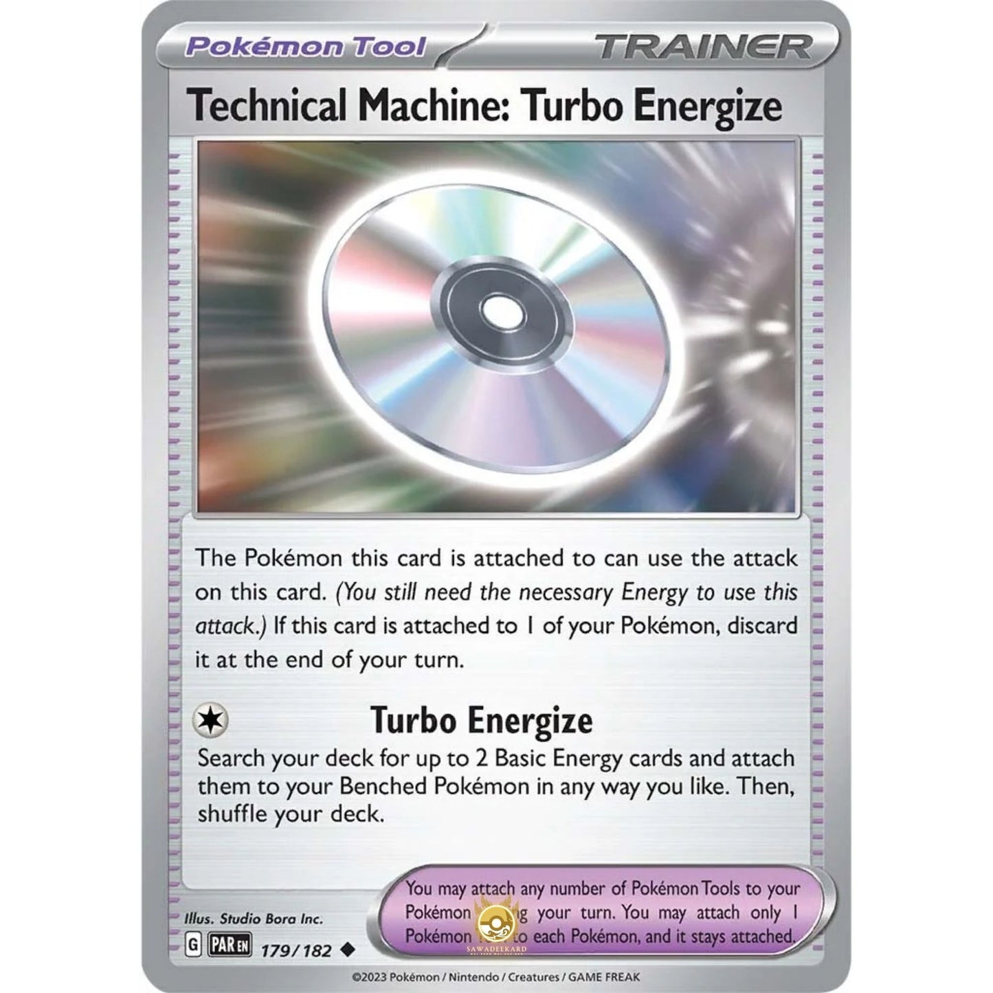 [ENG]	SV04	Paradox Rift:	179/182	Technical Machine: Turbo Energize	U	(Non-Foil)