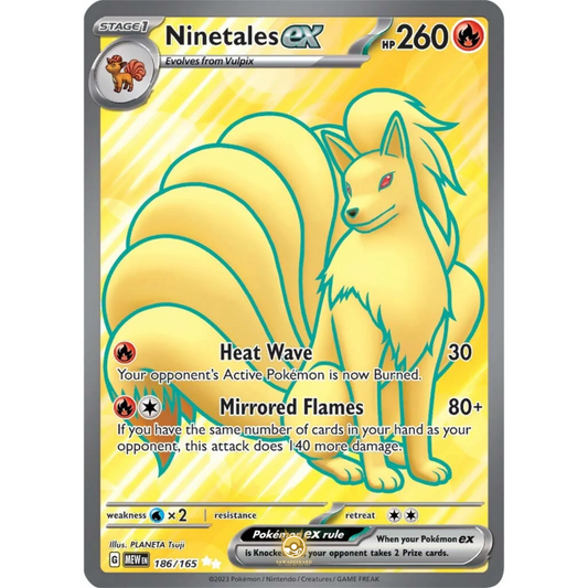 [ENG]	SV3.5	151:	186/165	Ninetails EX	SR	(Foil)