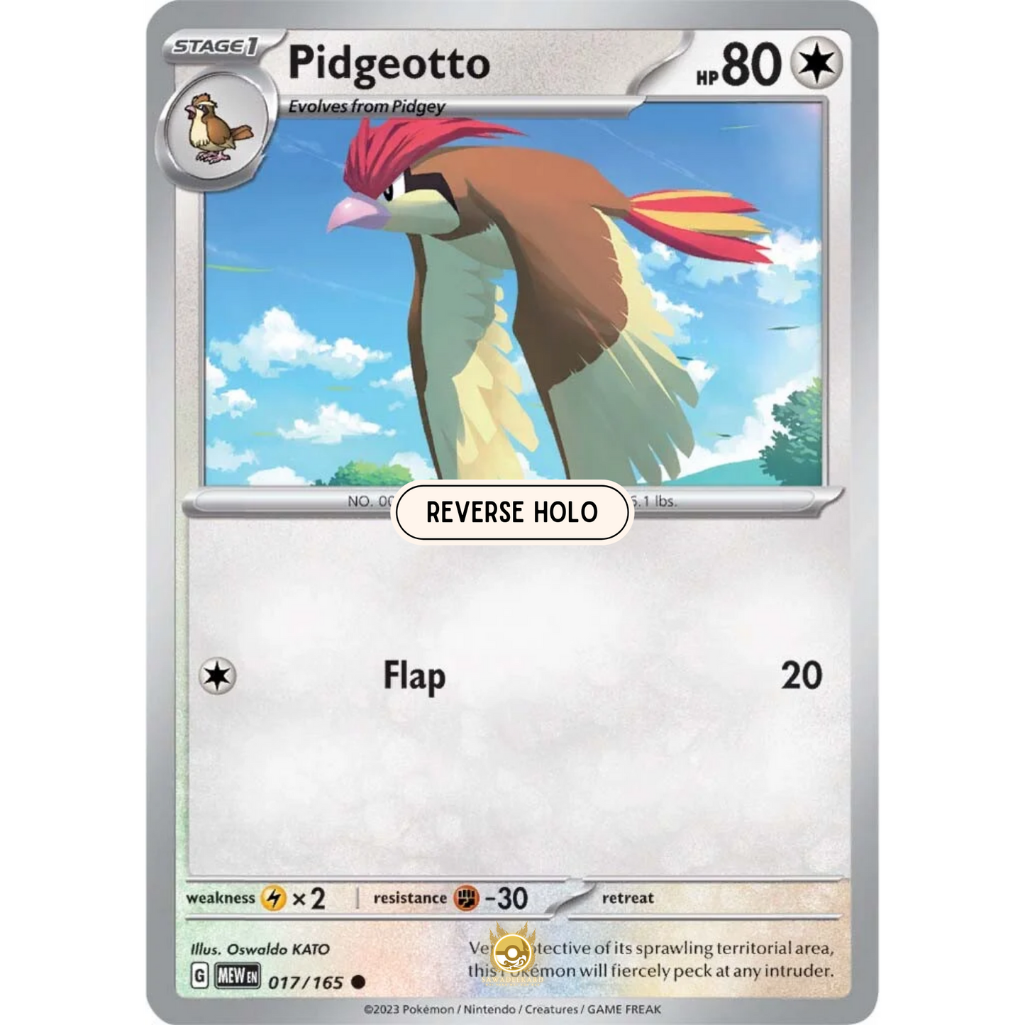 [ENG]	SV3.5	151:	017/165	Pigeotto	C	(Reverse Holo)