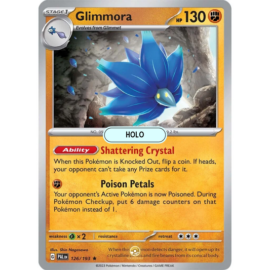 [ENG] SV02 Paldea Evolved: 126/193 Glimmora R (Foil)