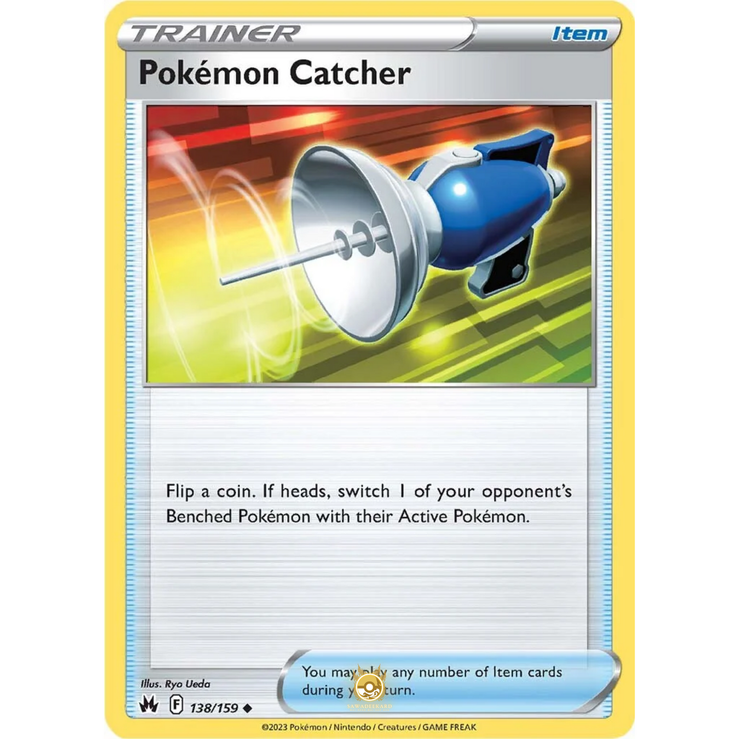 [ENG] SWSH 12.5 Crown Zenith: 138/159 Pokemon Catcher U (Non-Foil)