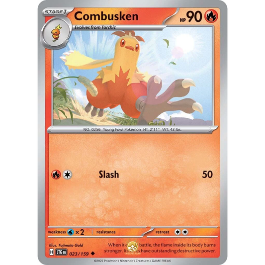 [ENG] Pokemon SV09 Journey Together: 023/159 Combusken [Fire] [U - Uncommon] (Non-foil)