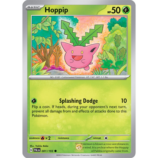 [ENG] SV02 Paldea Evolved: 001/193 Hoppip C (Non-Foil)