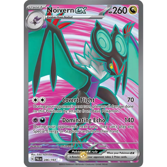 [ENG] SV02 Paldea Evolved: 246/193 Noivern EX UR (Foil)